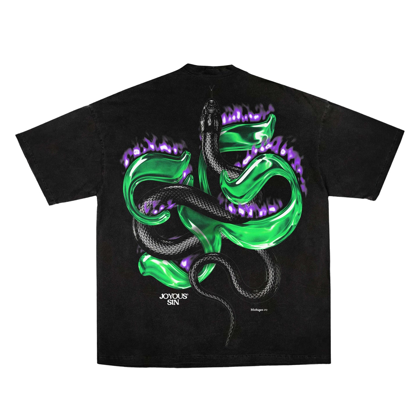 Green Glowing JS Mamba Tee