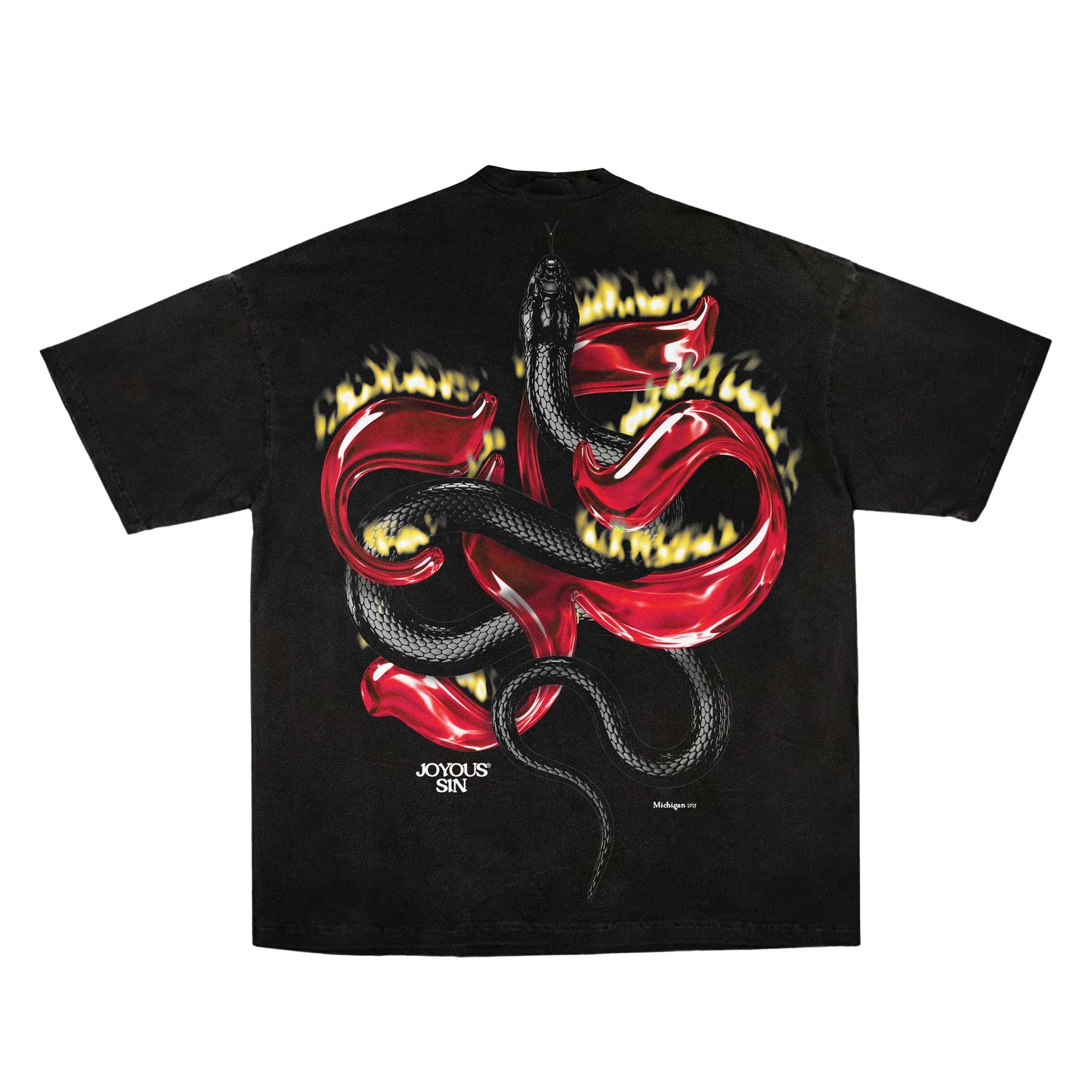 Red Glowing JS Mamba Tee