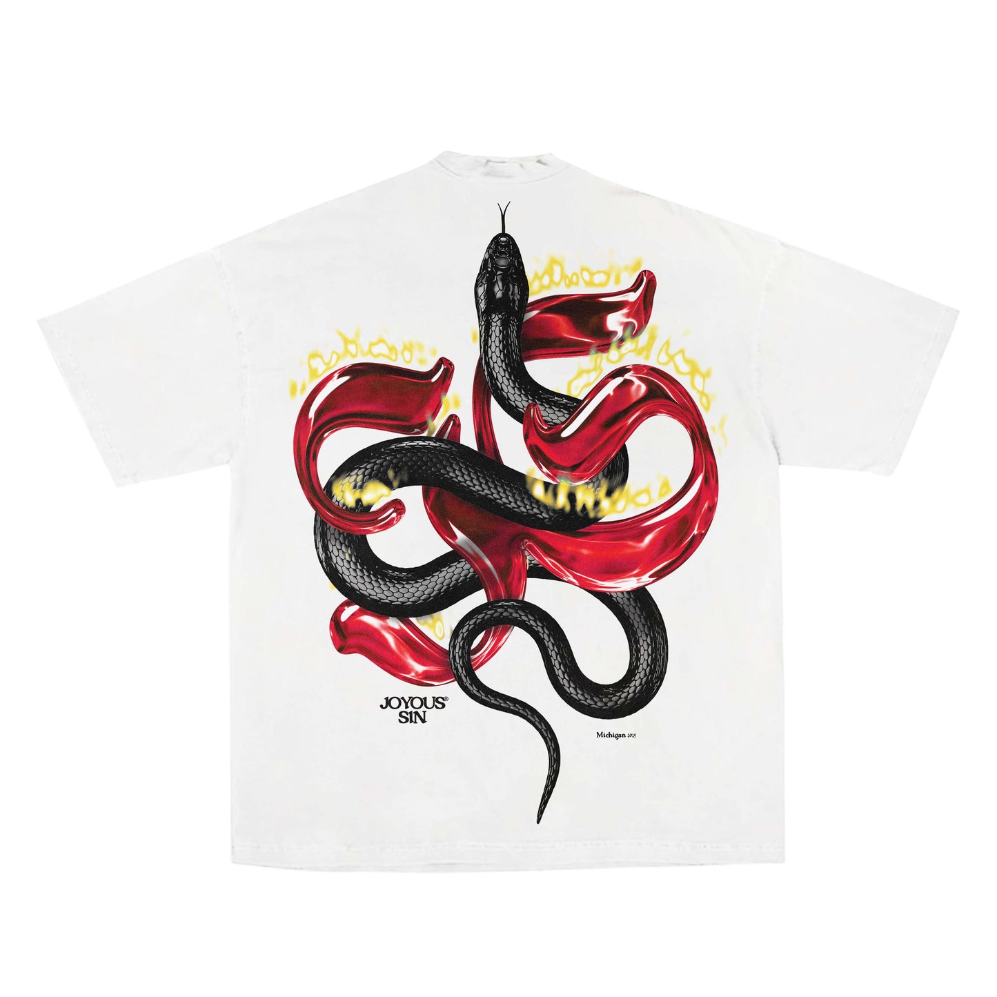 Red Glowing JS Mamba Tee
