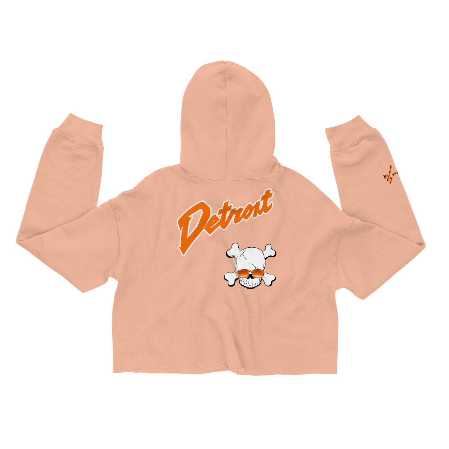 Joyous Basketball Crop Hoodie