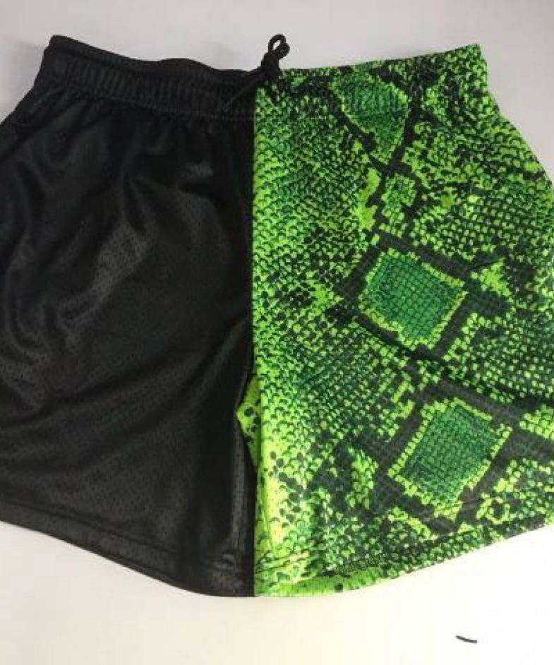 Two Tone Basketball Shorts (retro)