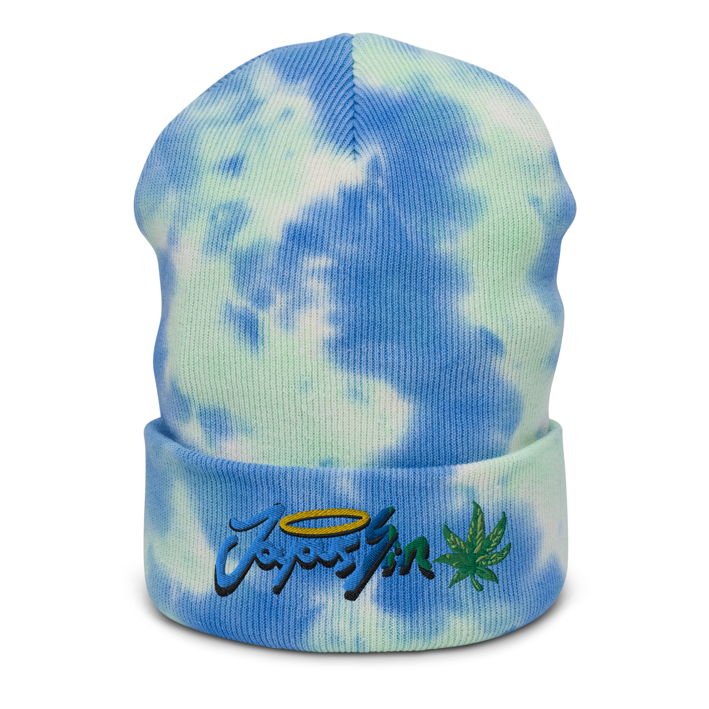 Tie-Dye Leafy Beanie