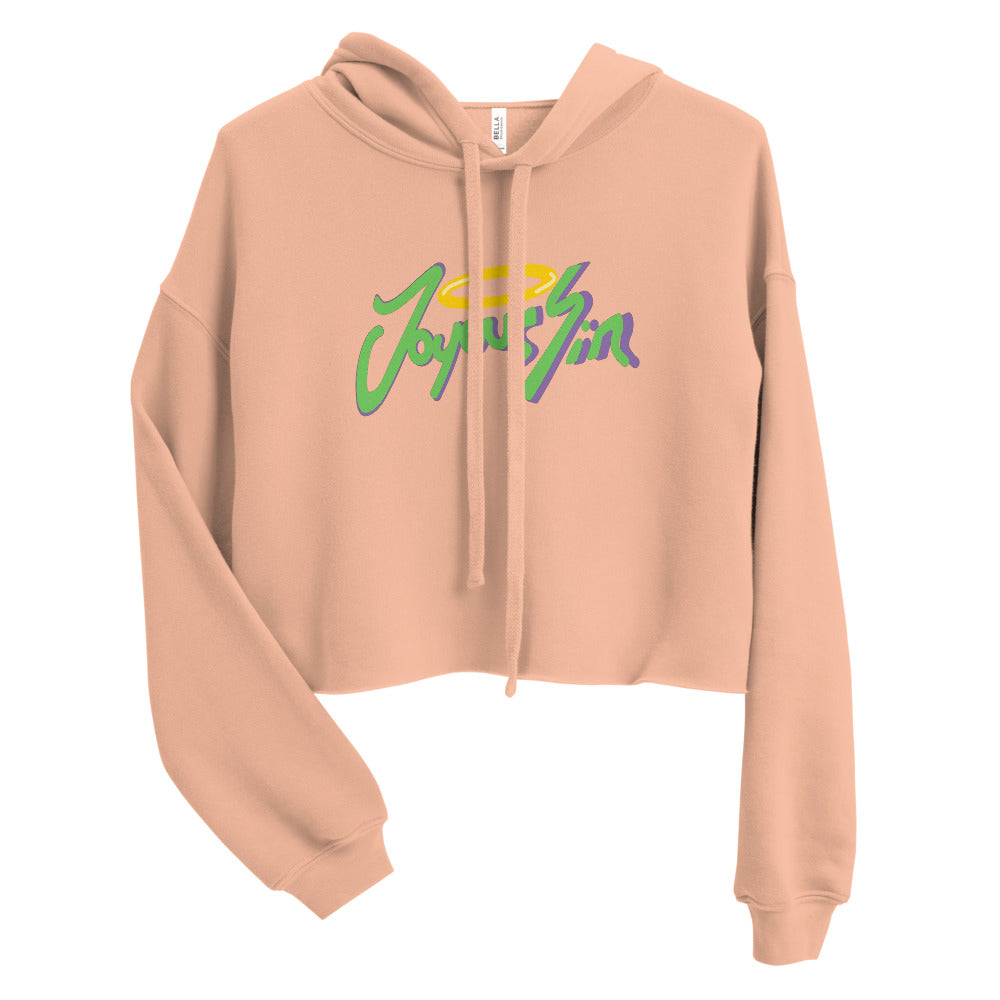 Joyous Sin Womens Crop Hoodie