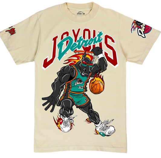 Detroit Hooper Tee (teal)