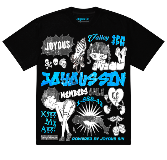 Members Only Tee (blue)