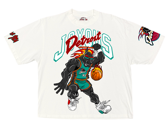 Detroit Hooper Tee (teal)