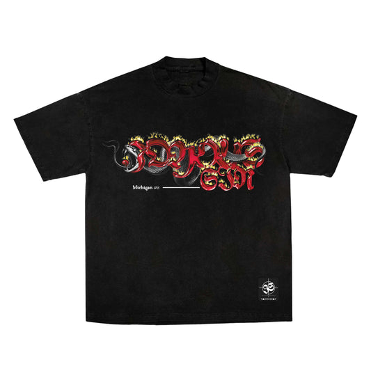 Red Glowing JS Mamba Tee