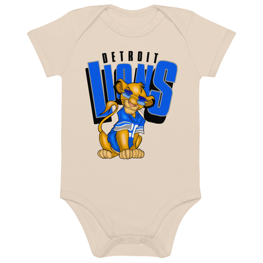 Buffed Up Simba Organic Baby Onesie
