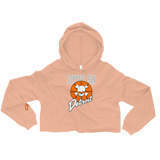 Joyous Basketball Crop Hoodie