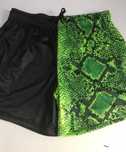 Two Tone Basketball Shorts (retro)