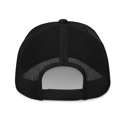 Joyous smoke trucker hat
