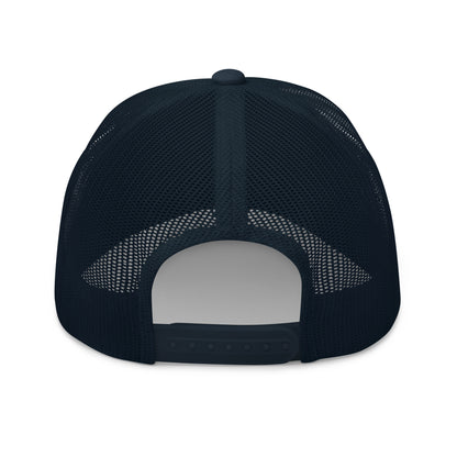 Joyous smoke trucker hat
