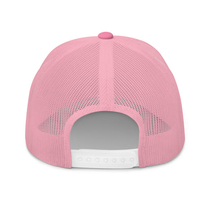 Joyous smoke trucker hat