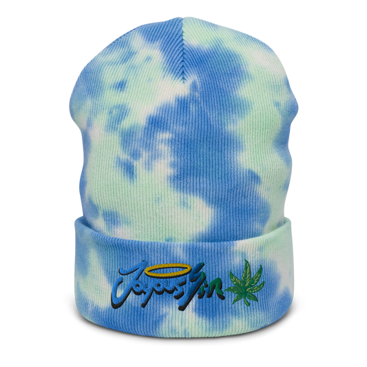 Tie-Dye Leafy Beanie